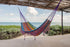 Outdoor undercover cotton Mayan Legacy hammock with hand crocheted tassels King Size Colorina | Outdoorium