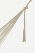 Outdoor undercover cotton Mayan Legacy hammock with hand crocheted tassels King Size Marble | Outdoorium