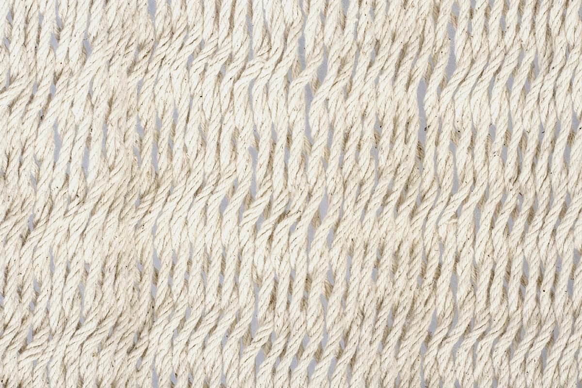 Outdoor undercover cotton Mayan Legacy hammock with hand crocheted tassels King Size Marble | Outdoorium