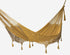 Outdoor undercover cotton Mayan Legacy hammock with hand crocheted tassels King Size Mustard | Outdoorium