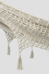 Outdoor undercover cotton Mayan Legacy hammock with hand crocheted tassels Queen Size Marble Colour | Outdoorium