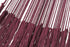 Outdoor undercover cotton Mayan Legacy hammock with hand crocheted tassels Queen Size Maroon - Outdoorium