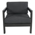 Outie 2pc Set 1+2 Seater Outdoor Sofa Lounge Aluminium Frame Charcoal - Outdoorium
