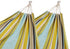 Pack of 2 Corban Aqua Hammocks Multicoloured Stripes 220x140cm | Outdoorium
