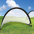 Pair of Soccer Football Goals 180cm Pop Up Portable Quick Set Up | Outdoorium