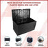 Patio Deck Box Outdoor Storage Plastic Bench Box 450 Litre - Outdoorium