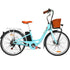 Phoenix 26 Inch Electric Bike Urban Bicycle eBike Removable Battery Blue | Outdoorium