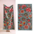 PIP Studio Sunny Side Up Light Blue Cotton Beach Towel 100cm x 180cm | Outdoorium