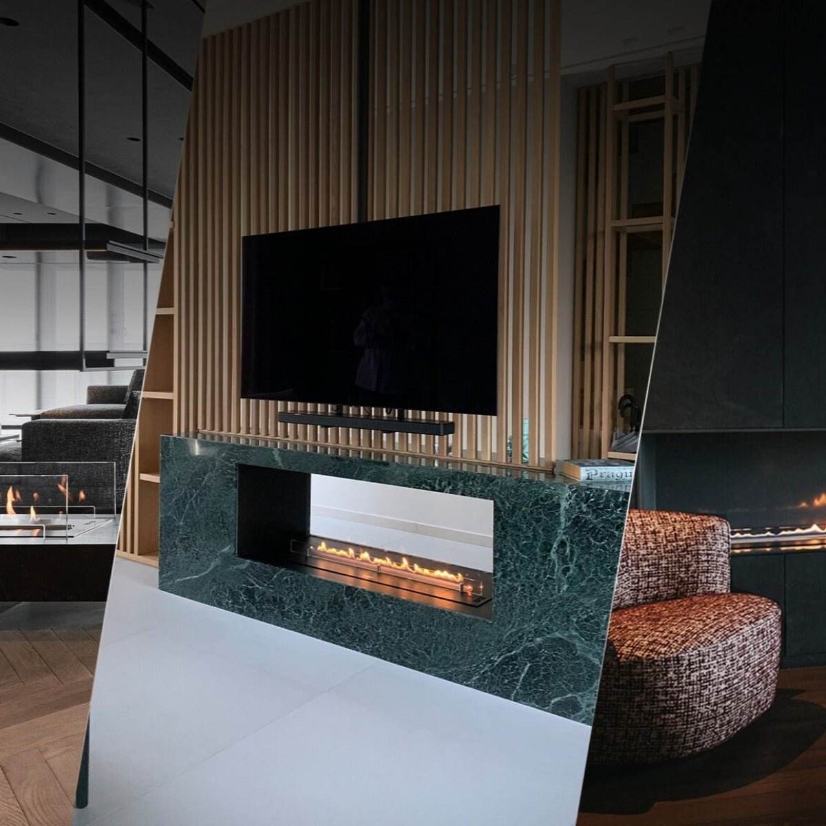 Planika FLA4/FLA4+ Bioethanol Fireplace Inserts - Outdoorium