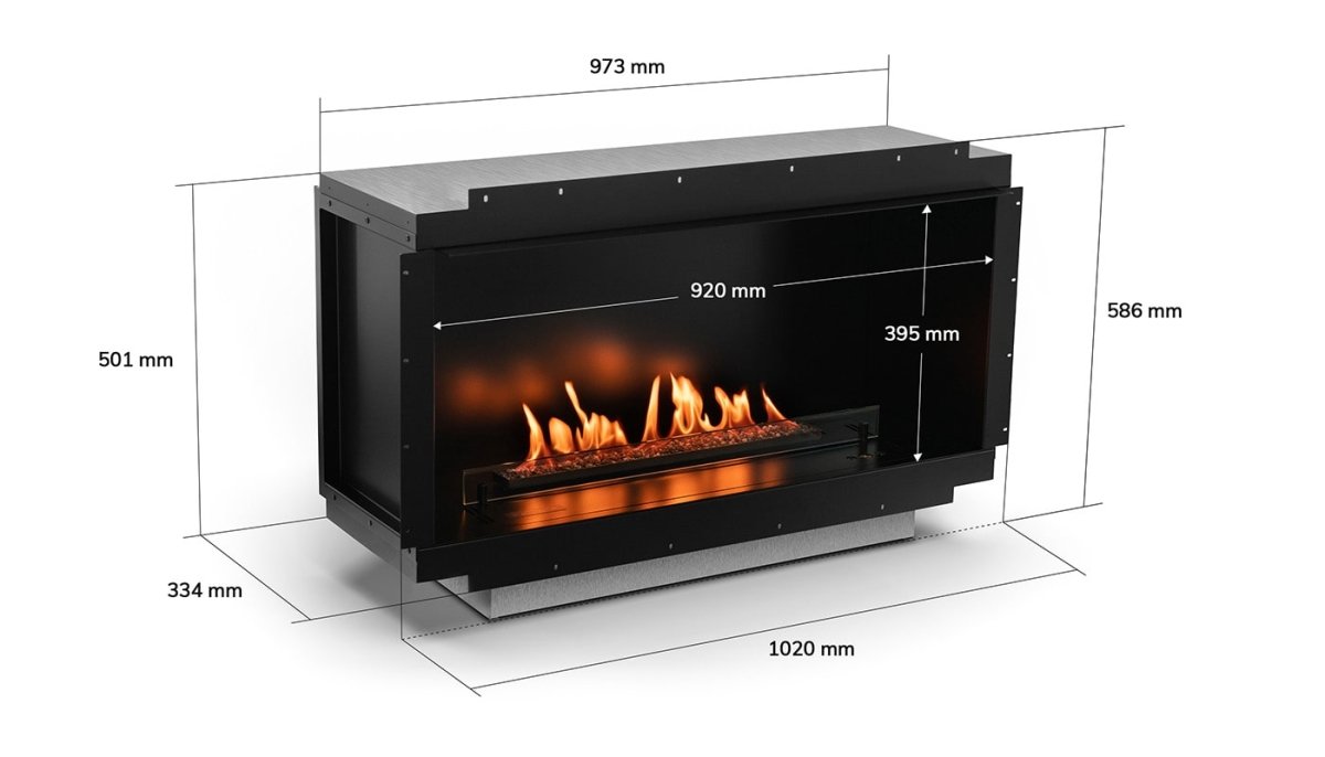 Planika NEO Automatic Bioethanol Fireplaces - Outdoorium