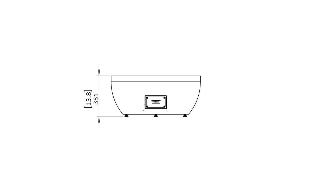 Pod 30 Fire Pit Bowl - Outdoorium