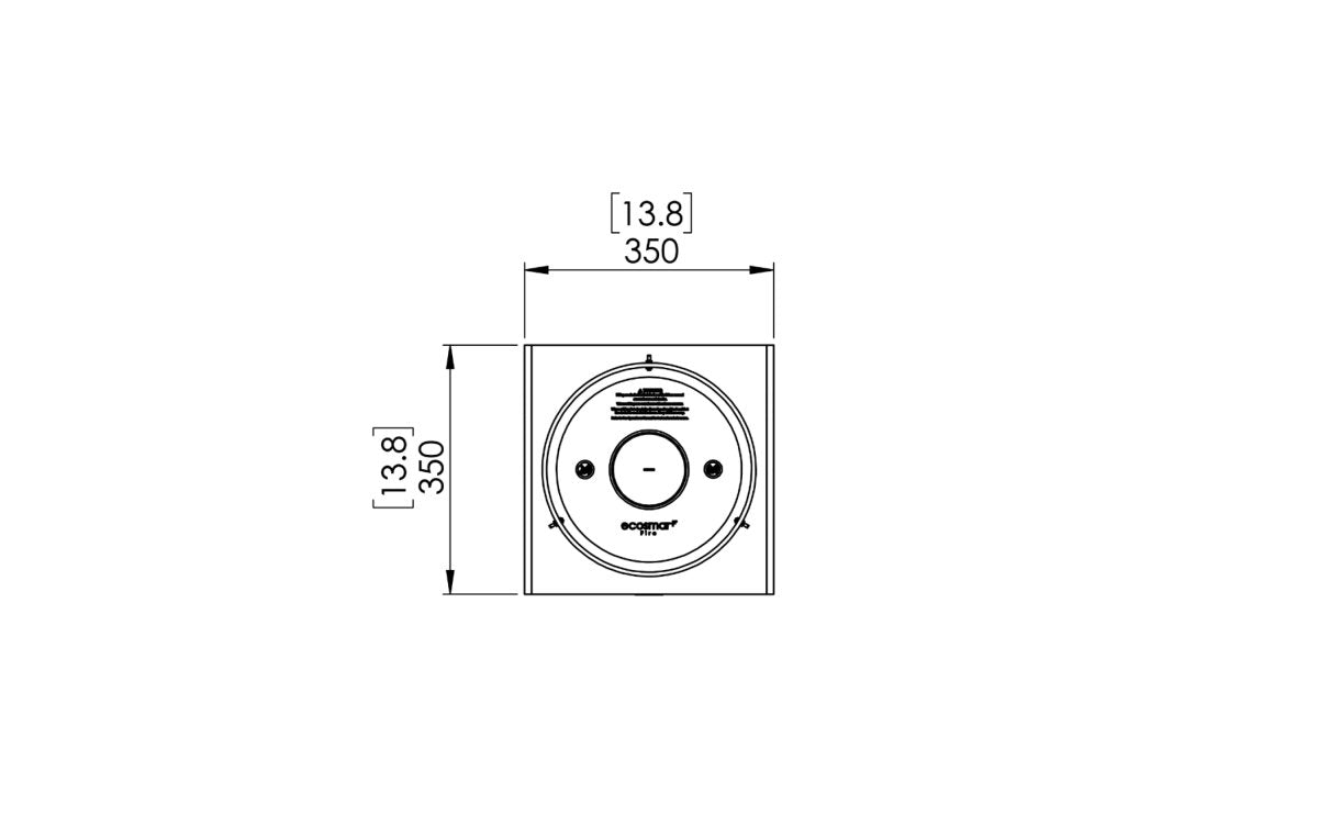 Pop 3T Designer Fireplace - Outdoorium