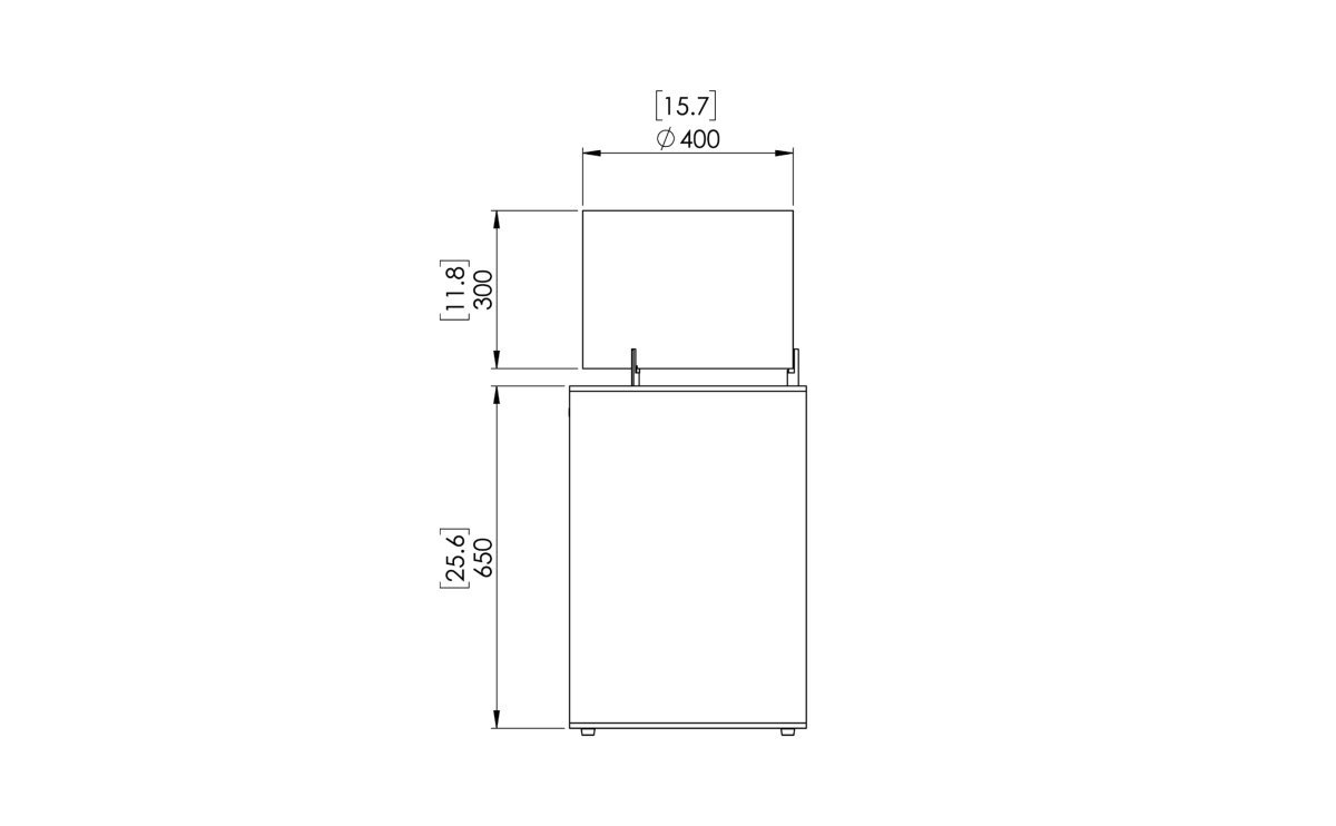 Pop 8T Designer Fireplace - Outdoorium