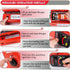 Portable Butane Gas Heater Camping Camp Tent Outdoor Hiking Camper Survival Red | Outdoorium
