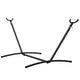Portable Hammock Stand, 450lbs Capacity Steel Hammock Stand for 2 Person, Heavy Duty Adjustable Hooks Hammock Frame Fits 10 - 13 ft Hammocks, Space Saving with Carrying Bag for Outdoor or Indoor | Outdoor Recreation > Camping > Tents