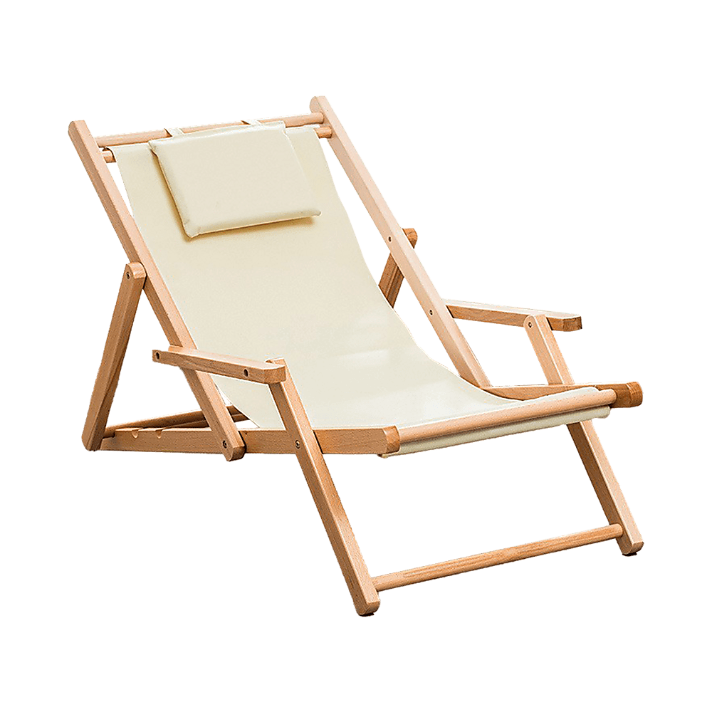 Premium Foldable Outdoor Sling Chair Patio Lounge - Outdoorium