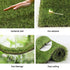 Prime Turf Artificial Grass 35mm 1mx10m Synthetic Fake Lawn Turf Plastic Plant 4 - coloured - Outdoorium