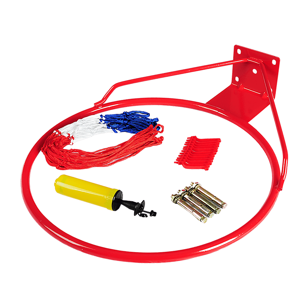 Pro Size Wall Mounted Basketball Hoop Ring Goal Net Rim Dunk Shooting Outdoor | Outdoorium