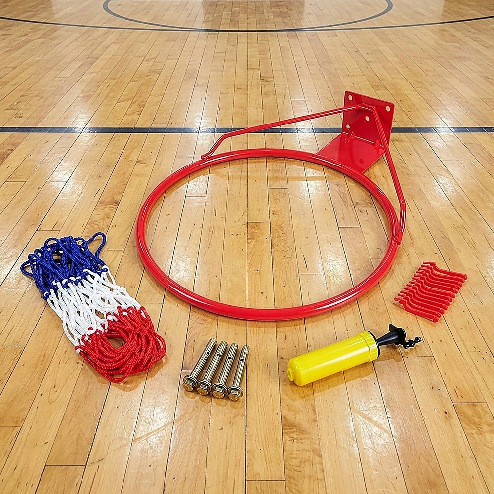 Pro Size Wall Mounted Basketball Hoop Ring Goal Net Rim Dunk Shooting Outdoor | Outdoorium