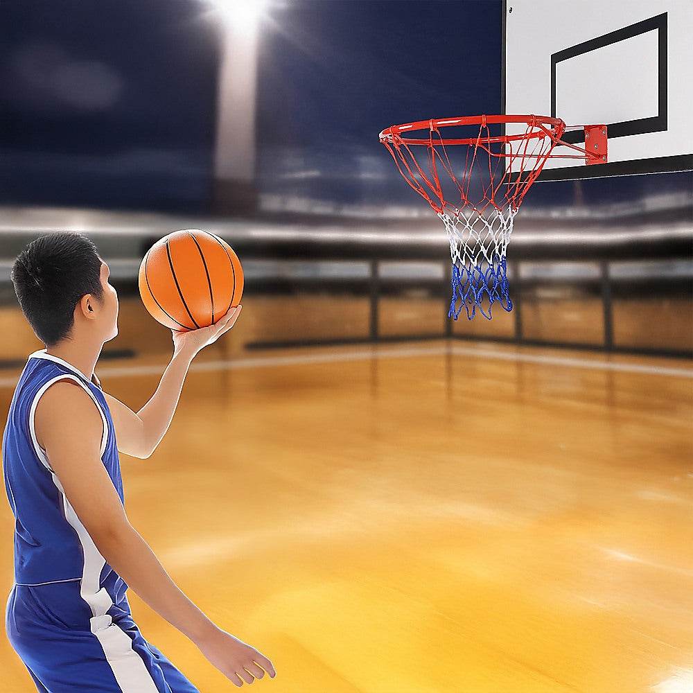 Pro Size Wall Mounted Basketball Hoop Ring Goal Net Rim Dunk Shooting Outdoor | Outdoorium
