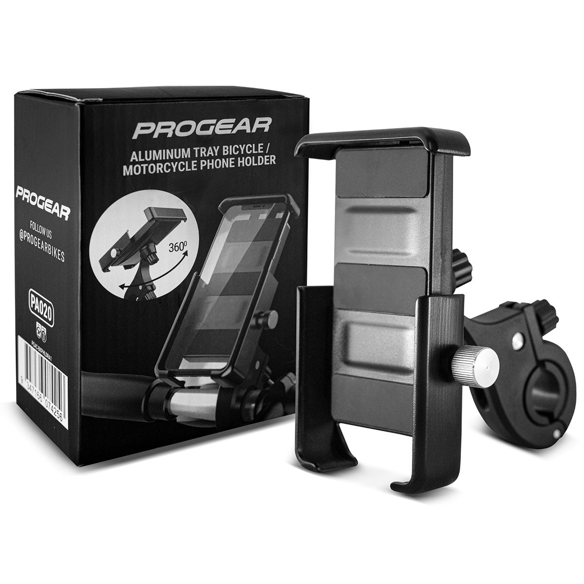 Progear Aluminium Tray Bicycle / Motorcycle Phone Holder (Kit) - Outdoorium