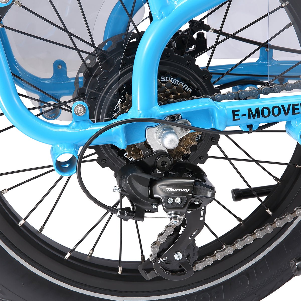 Progear Bikes E - Moover Cargo Bike + Hauler Kit - Electric Blue | Outdoorium