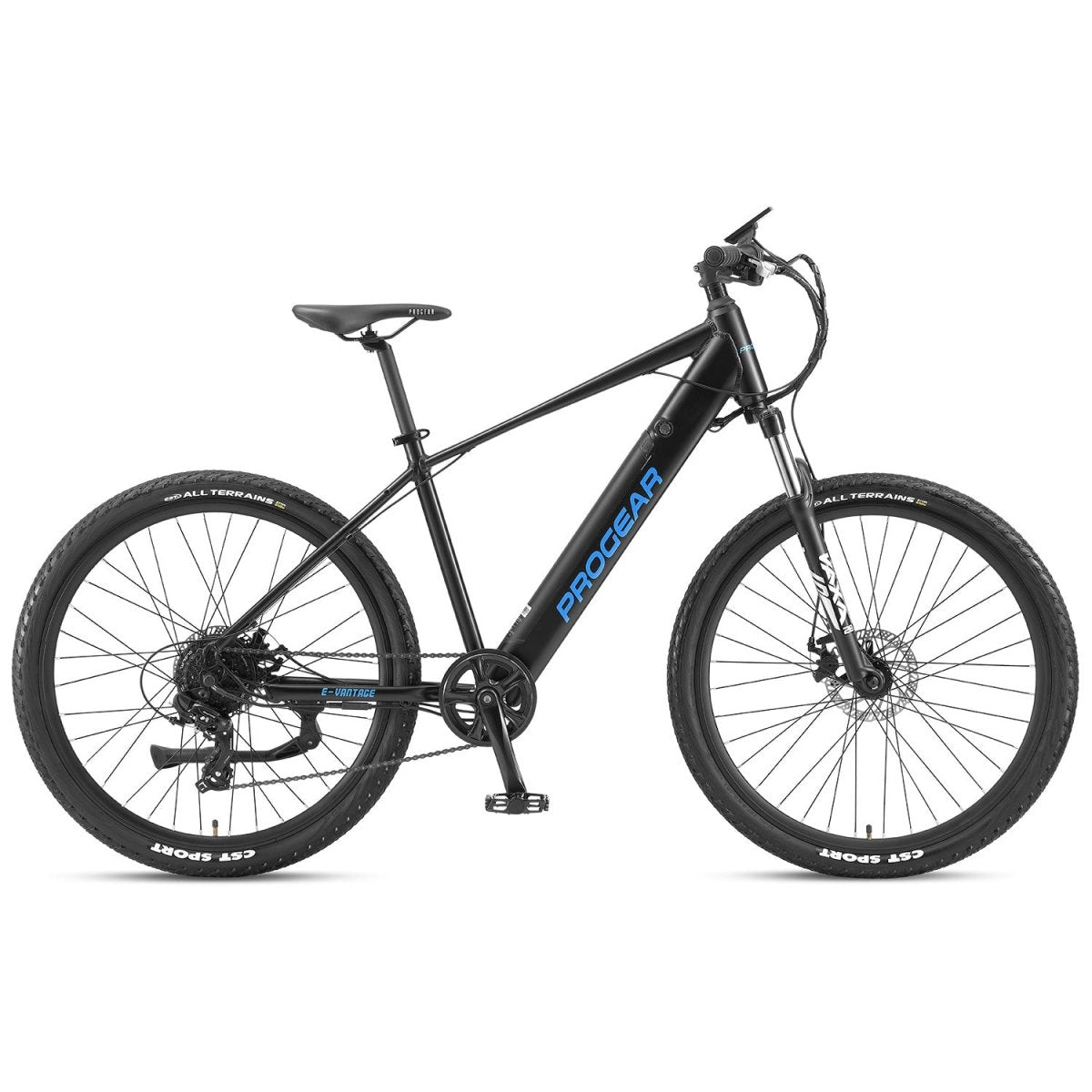 Progear Bikes E - Vantage MTB E - Bike 27.5*18&quot; in Black Shadow - Outdoorium