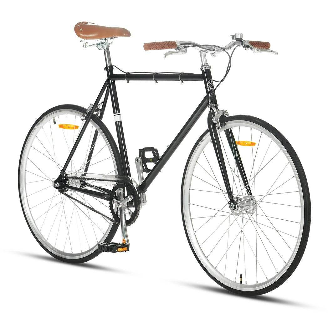Progear Bikes Fixie 56cm in Pearl Black - Outdoorium