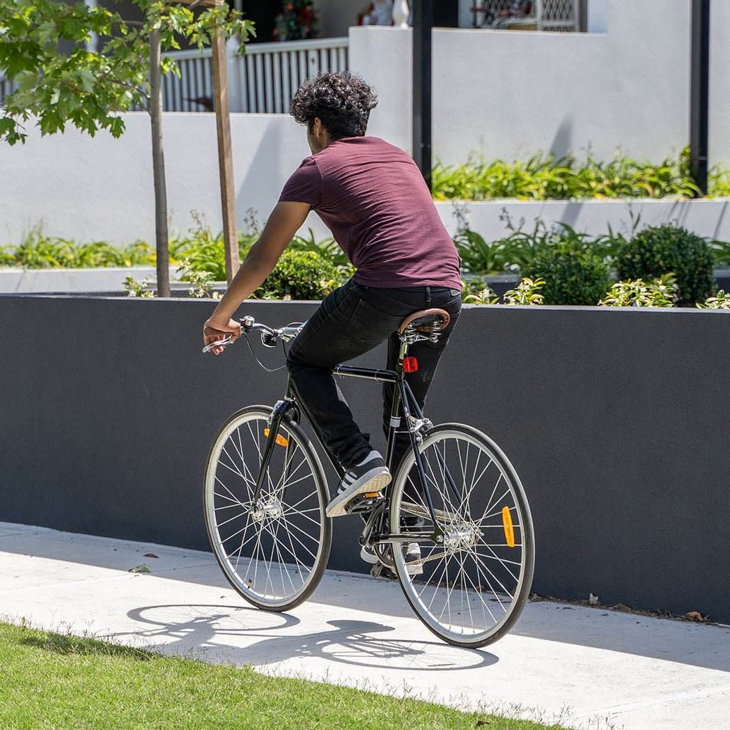 Progear Bikes Fixie 56cm in Pearl Black - Outdoorium