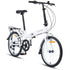 Progear Bikes Nomad Folding Bike 20" in Pearl White - Outdoorium