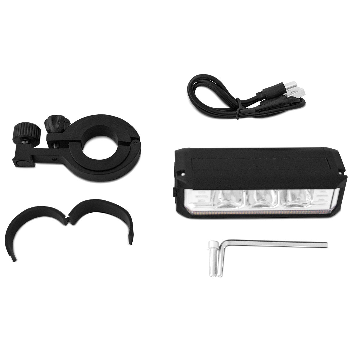 Progear Ultra Bright LED Rechargeable Front Light - Outdoorium