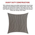 Rectangle Sun Shade Sail Fabric Garden Patio Pool Awning Canopy Cover Coffee - Outdoorium
