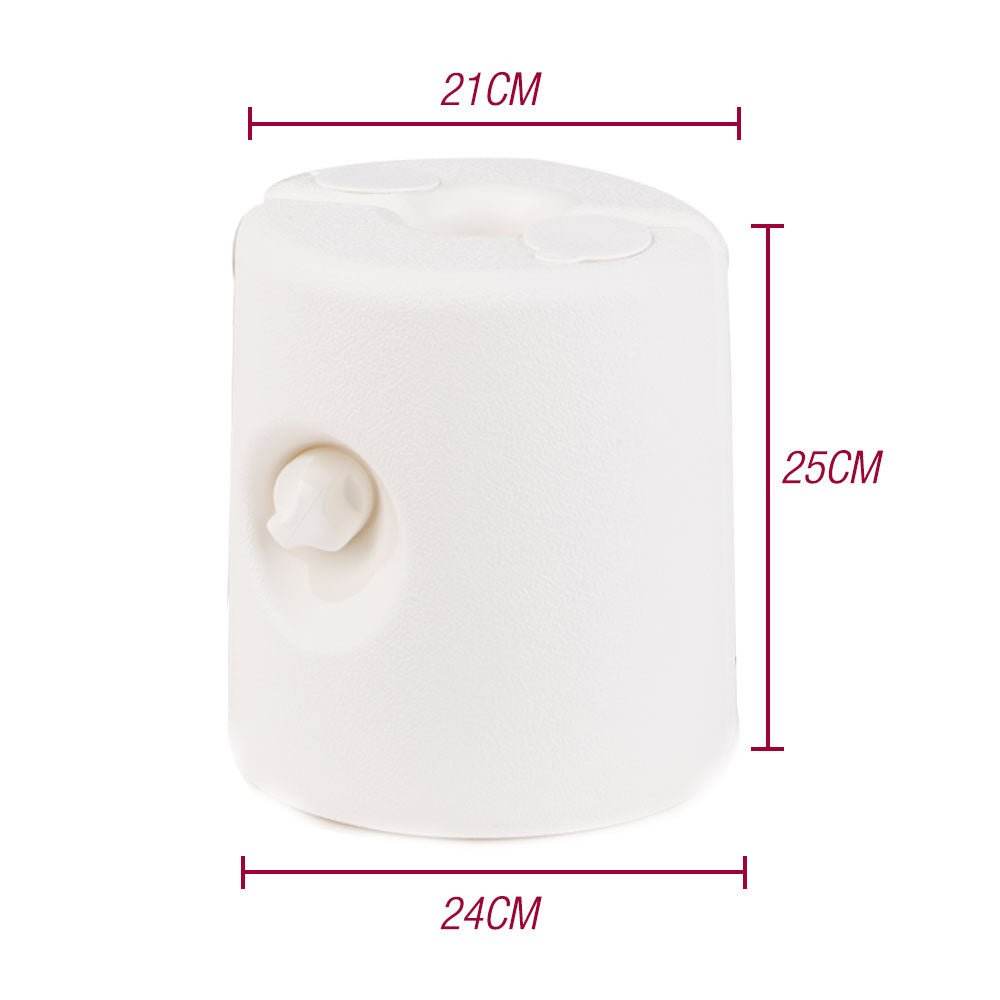 Red Track Gazebo Base Pod Kit Marquee Set Leg Fillable Water Sand Weight Pods | Outdoorium
