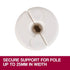 Red Track Gazebo Base Pod Kit Marquee Set Leg Fillable Water Sand Weight Pods | Outdoorium