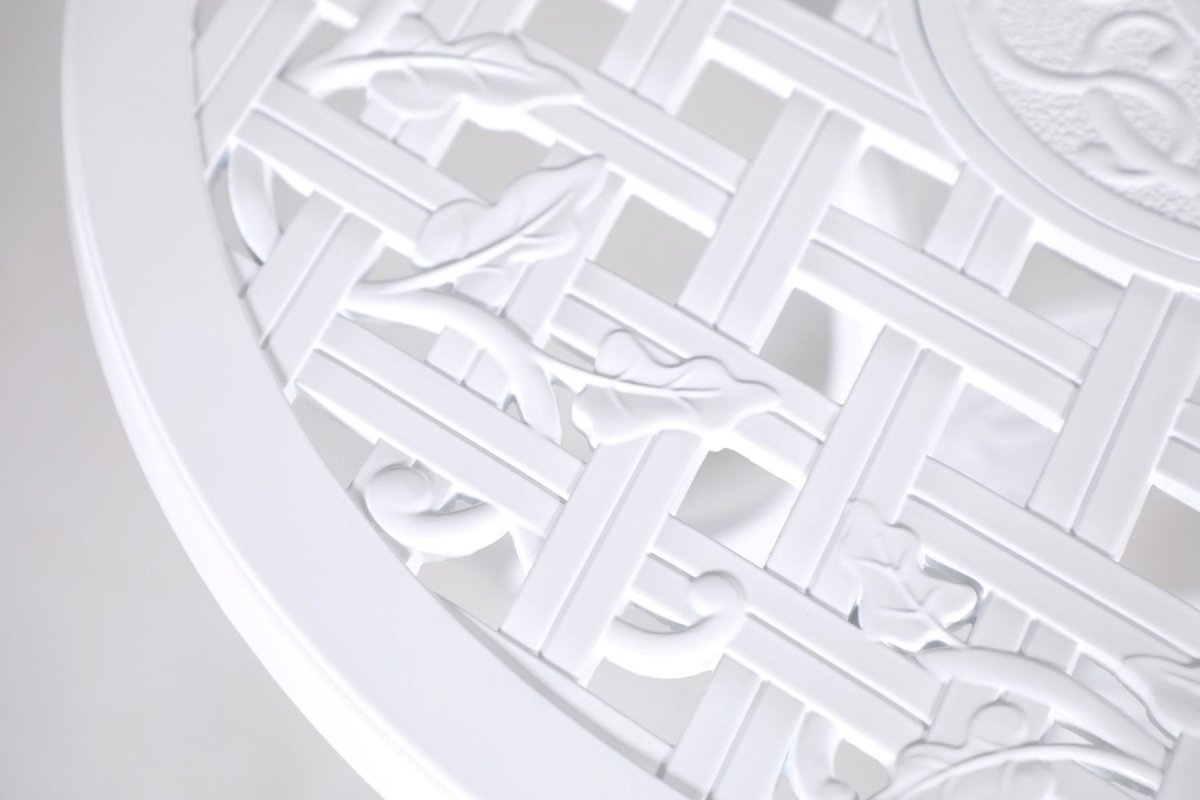 Remy Aluminium Table White | Outdoorium