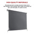 Retractable Straight Drop Roll Down Awning Garden Patio Screen 3.0X2.5M | Outdoorium