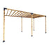 Roof Pergola Gazebo Shed Matte Black Steel Brackets DIY Kits - Outdoorium