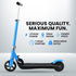 ROVO KIDS Electric Scooter Lithium Ride - On Foldable E - Scooter 125W Rechargeable, Blue | Outdoorium