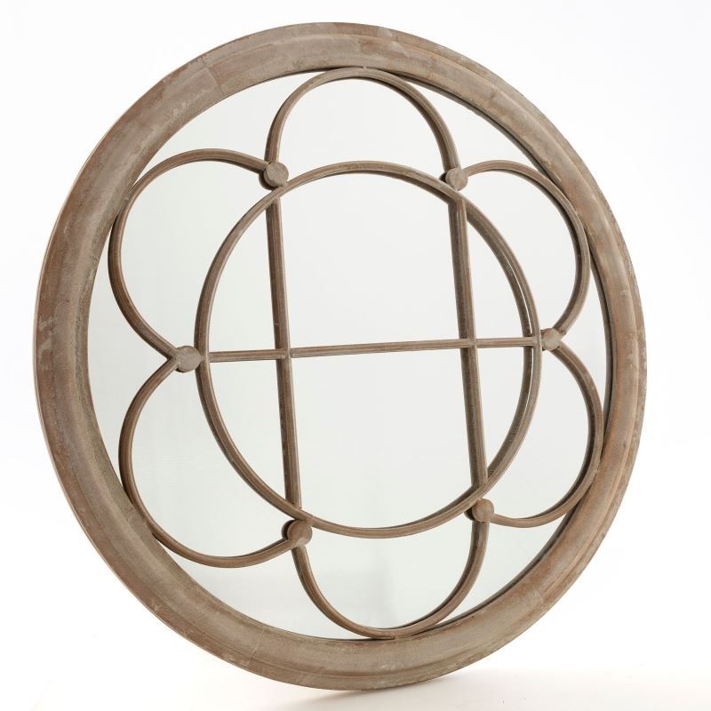 Sally Round Garden Mirror - Outdoorium