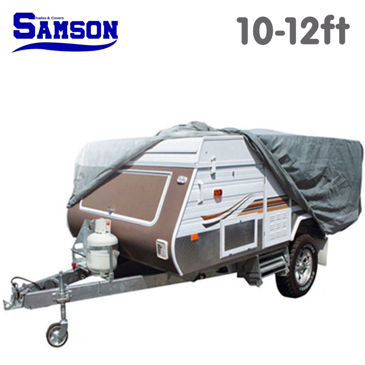 Samson Heavy Duty Trailer Camper Cover 10 - 12ft - Outdoorium