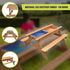 Sand & Water Wooden Picnic Table | Outdoorium