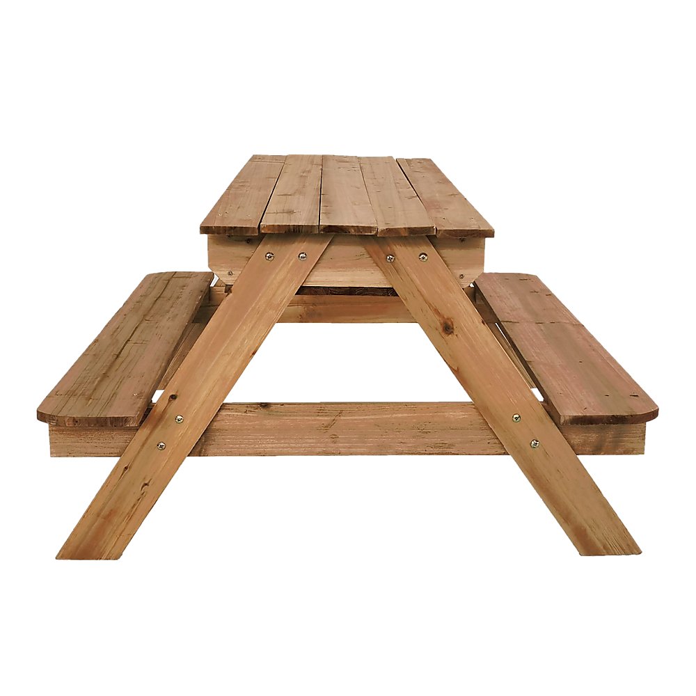 Sand &amp; Water Wooden Picnic Table - Outdoorium