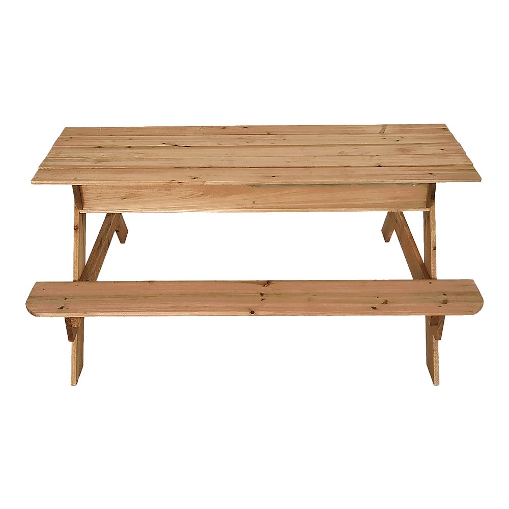 Sand &amp; Water Wooden Picnic Table - Outdoorium