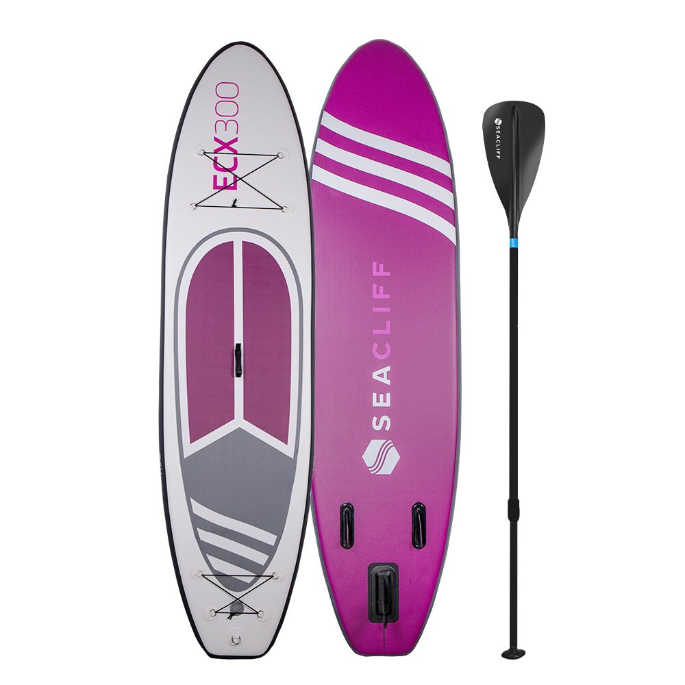 SEACLIFF 10ft Stand Up Paddleboard Paddle Board SUP Inflatable Standing Blow 10&#39; - Outdoorium