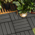 SOGA 11 pcs Grey DIY Wooden Composite Decking Tiles Garden Outdoor Backyard Flooring Home Decor - Outdoorium