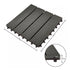 SOGA 11 pcs Grey DIY Wooden Composite Decking Tiles Garden Outdoor Backyard Flooring Home Decor - Outdoorium