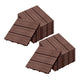 SOGA 2X 11 pcs Dark Chocolate DIY Wooden Composite Decking Tiles Garden Outdoor Backyard Flooring Home Decor | Decor