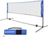 SONGMICS 3m Portable Tennis Badminton Net Blue - Outdoorium