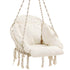 SONGMICS Hammock Hanging Chair with Cushion Cloud White - Outdoorium