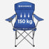 SONGMICS Set of 2 Folding Camping Outdoor Chairs Blue - Outdoorium